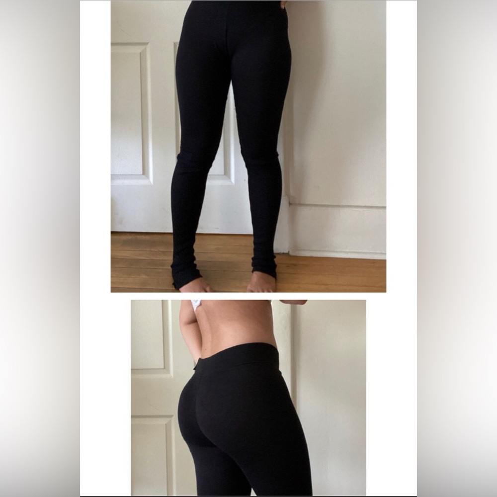 NWT American eagle black sweater legging stretchy warm layering sz S